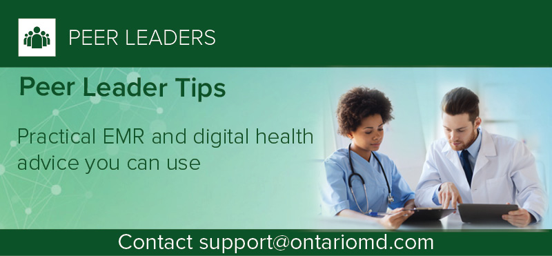 Peer Leader Tips. Practical EMR and digital health advice you can use.